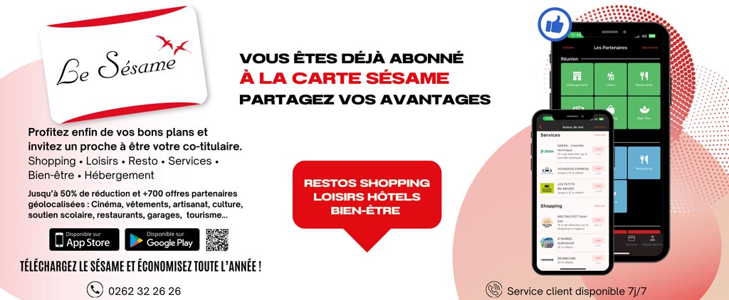 Carte Sésame - Partagez vos avantages avec votre co-titulaire